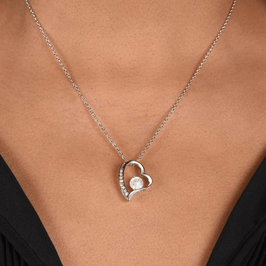 To My Wife – Forever Love Heart Necklace from Husband