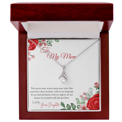 Alluring Beauty Necklace in a Luxury Box in White Background