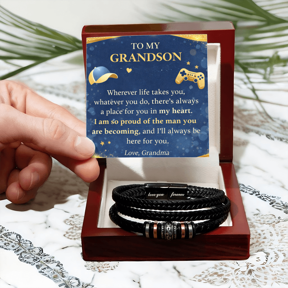 Love You Bracelet Luxury Box Perspective