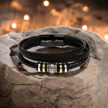 Love You Bracelet on Stone