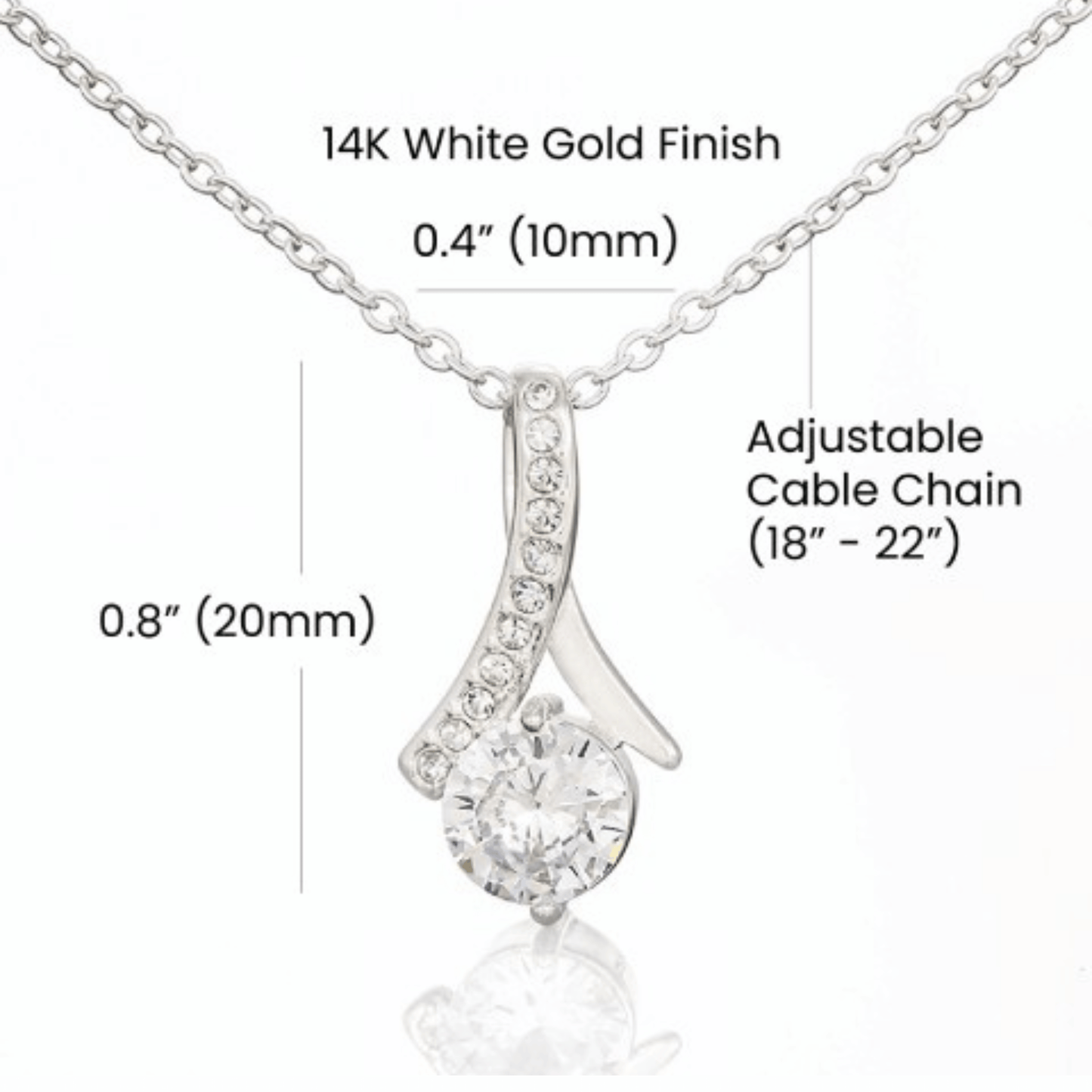 To My Wife – Alluring Beauty Necklace from Husband