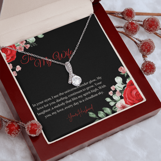 To My Wife – Alluring Beauty Necklace from Husband