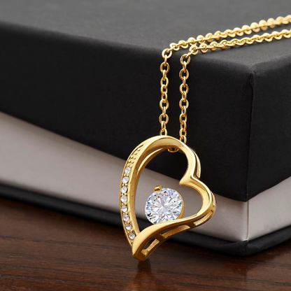 Forever Love Heart Necklace – A Timeless Gift from Son to Mom
