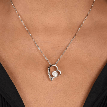 To My Wife – Forever Love Heart Necklace from Husband