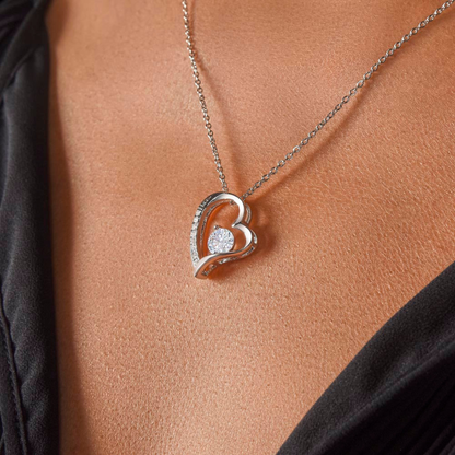 Forever Love Heart Necklace – A Timeless Gift from Son to Mom