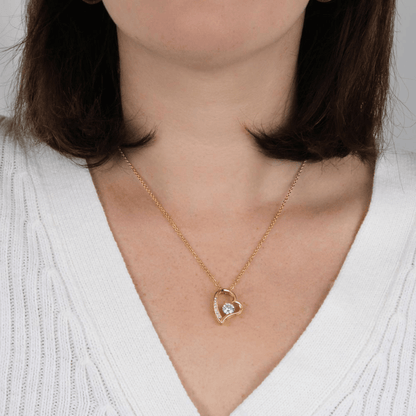 To My Wife – Forever Love Heart Necklace from Husband