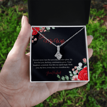 To My Wife – Alluring Beauty Necklace from Husband