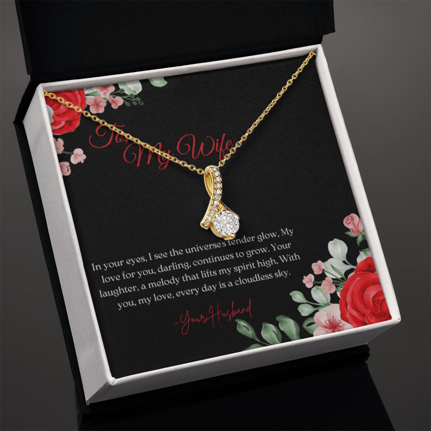 To My Wife – Alluring Beauty Necklace from Husband