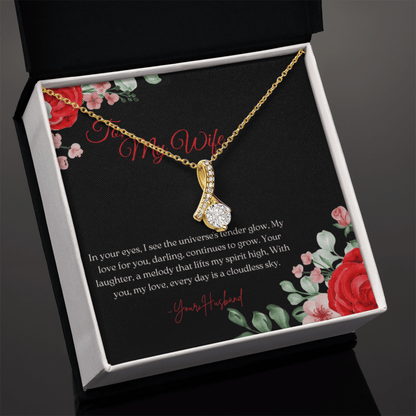 To My Wife – Alluring Beauty Necklace from Husband