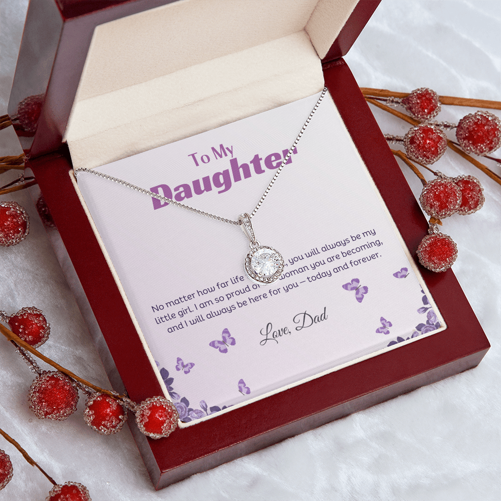 Eternal Hope necklace in a luxury Wooden box