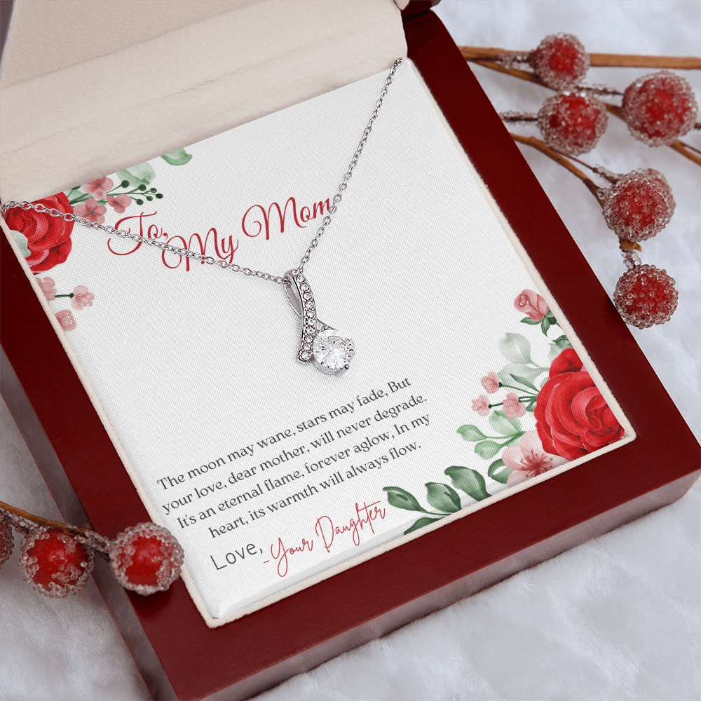 Alluring beauty necklace in  a  Luxury box with a well furnished background 