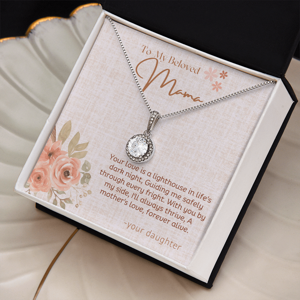 To My Beloved Mama – Eternal Hope Crystal Necklace from Daughter