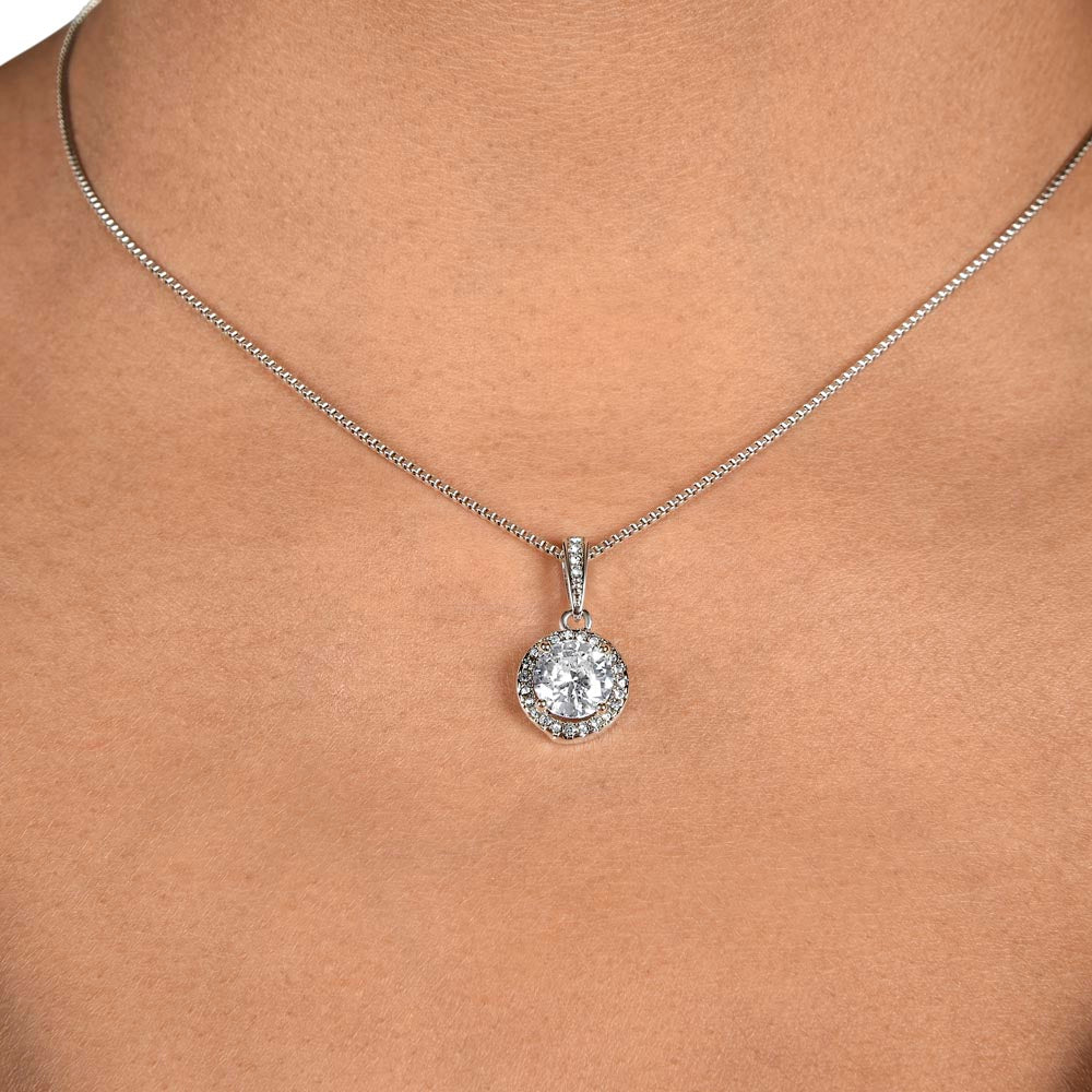 To My Beloved Mama – Eternal Hope Crystal Necklace from Daughter