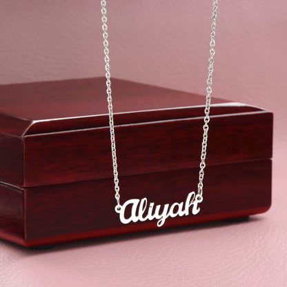 To My Loving Daughter From Mom | Custom Name Necklace