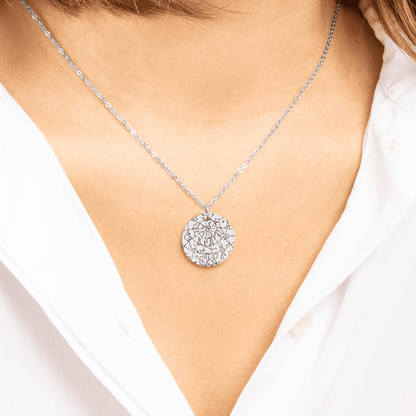 Custom Star Map Necklace – The Night Sky of Your Special Moment