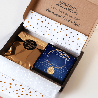 Custom Star Map Bracelet – Personalized Night Sky Jewelry with Engraving