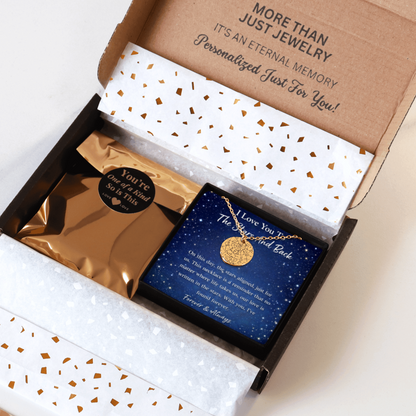 Custom Star Map Necklace – The Night Sky of Your Special Moment